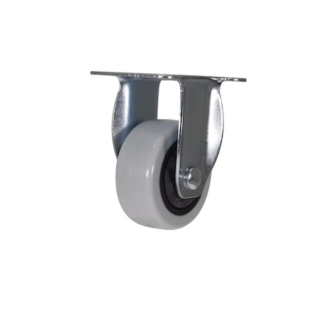 Vestil Light Gray Rigid Polypropylene Caster 3 x 1 1/4 CST-B28-3X1PP-R